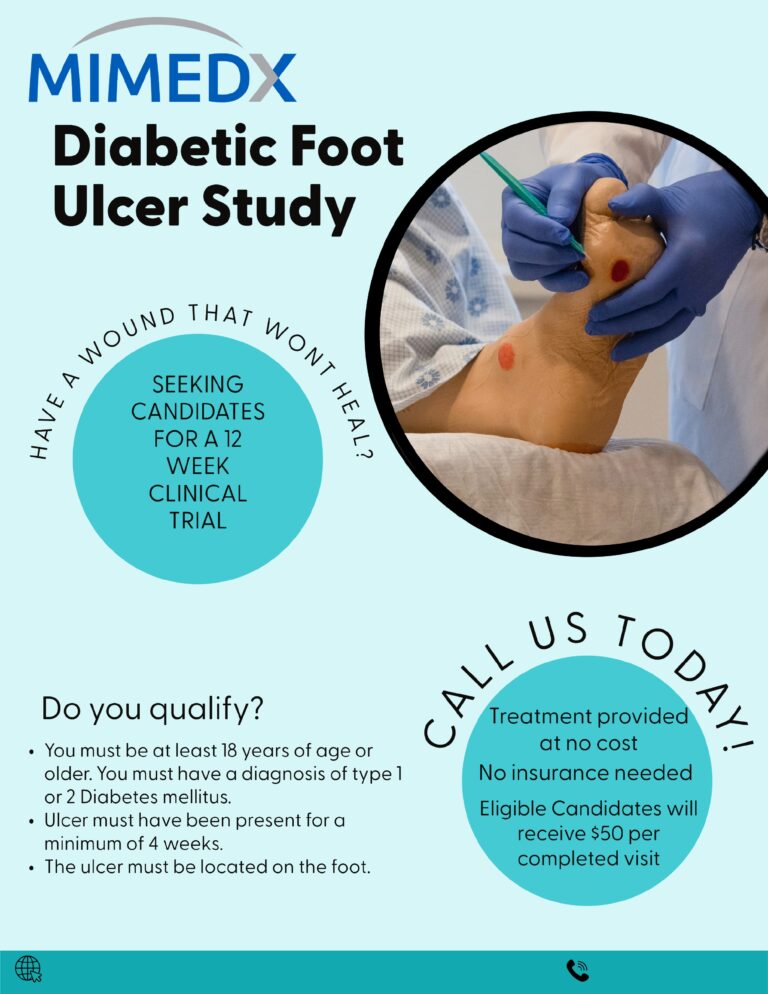Diabetic Foot Ulcers Research Study