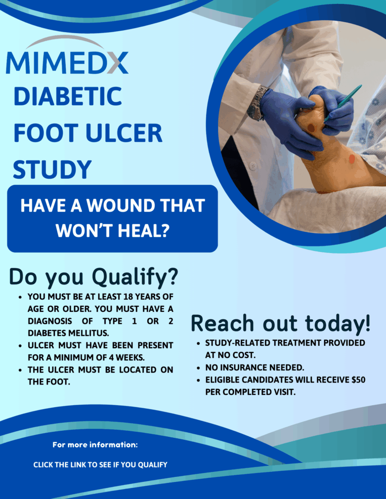 Diabetic Foot Ulcers research study